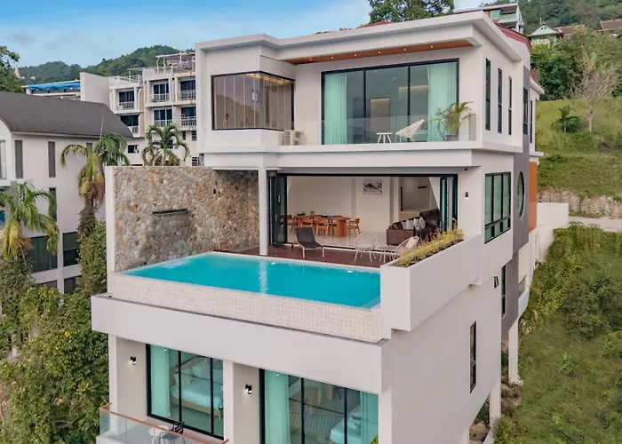 Luxury Seaview Villa In Patong - Villa Yona